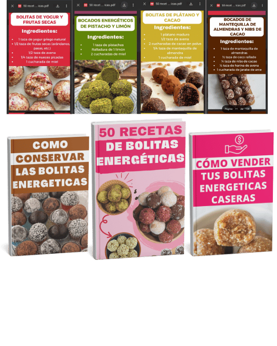 ¡Me encantó! Las recetas son súper fáciles de seguir y los ingredientes son naturales. Ahora preparo bolitas energéticas para mis hijos y a ellos les fascinan. ¡Una excelente inversión para cuidar (30)